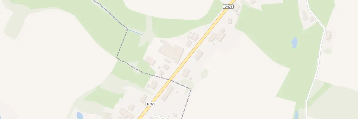 Plan du 810A Rue de la Commagne à Bantanges
