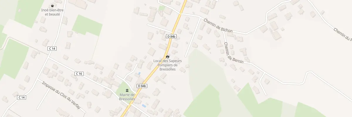 Plan du 486 Grande Rue à Bressolles