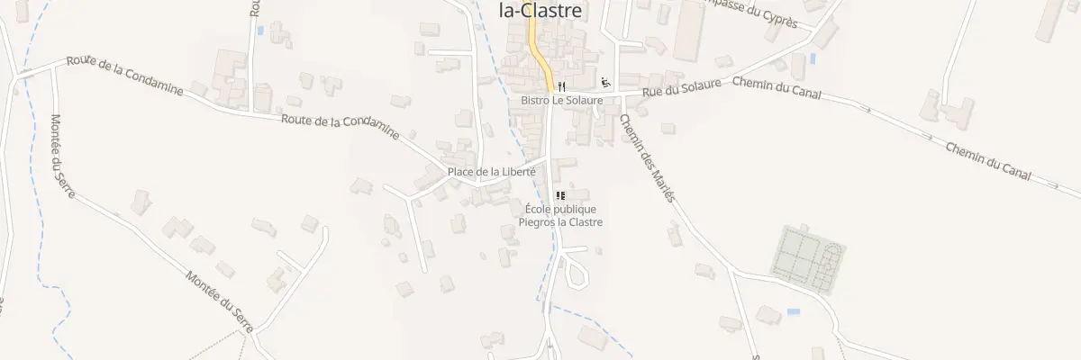 Plan du 5054 Le Village à Piégros-la-Clastre