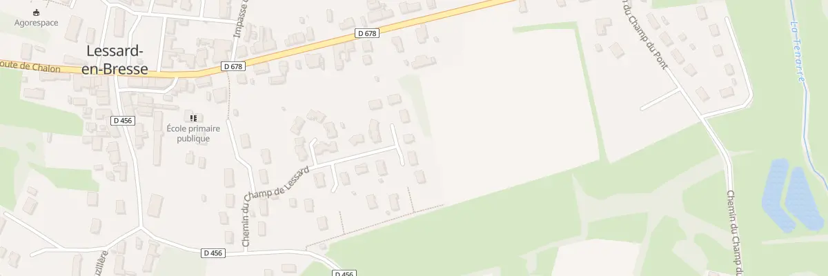 Plan du 11 Imp des Pommes d’Or à Lessard-en-Bresse