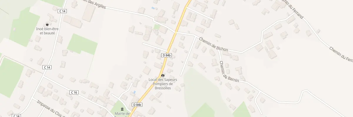 Plan du 530 Grande Rue à Bressolles