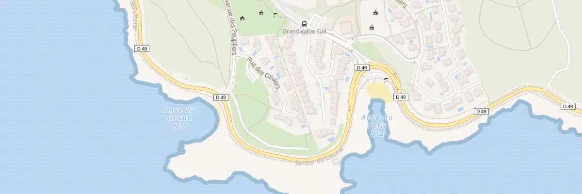 Plan du 9 Rue des Oliviers à Sausset-les-Pins