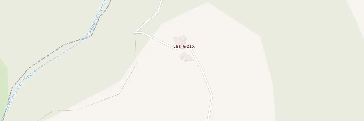 Plan du 5064 Les Goix au Poët-Célard
