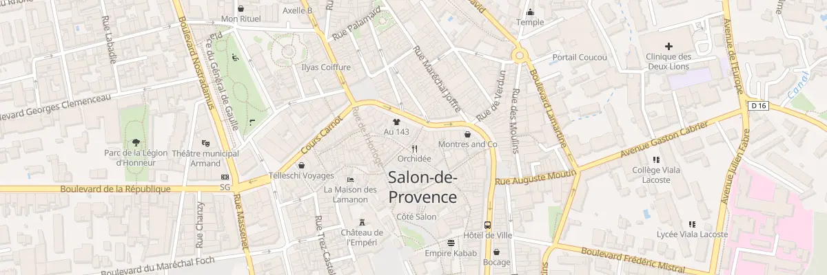 Plan du 10 Rue Beauvezet à Salon-de-Provence