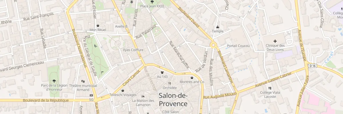 Plan du 42 Rue Concert à Salon-de-Provence