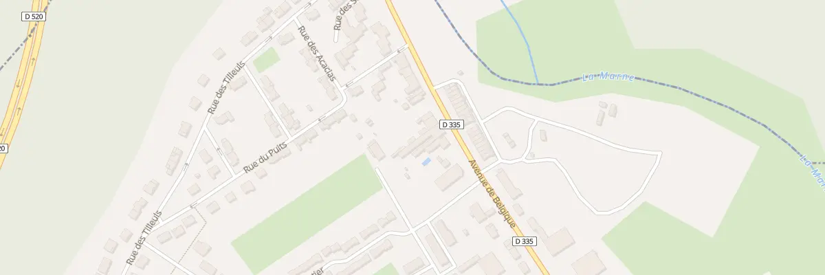 Plan du 34 Av de Belgique à Rachecourt-sur-Marne