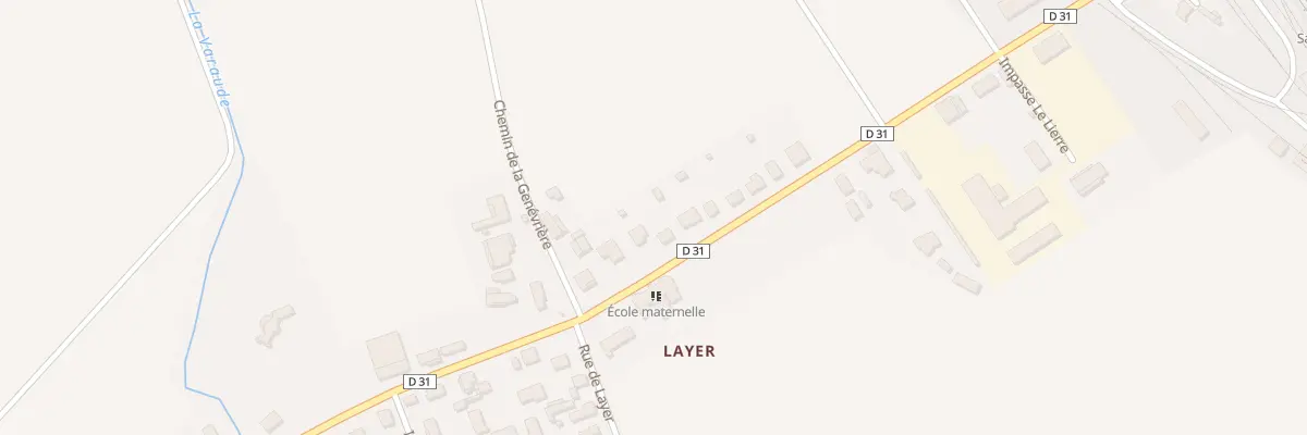 Plan du 39 Av de la Gare à Saulon-la-Chapelle