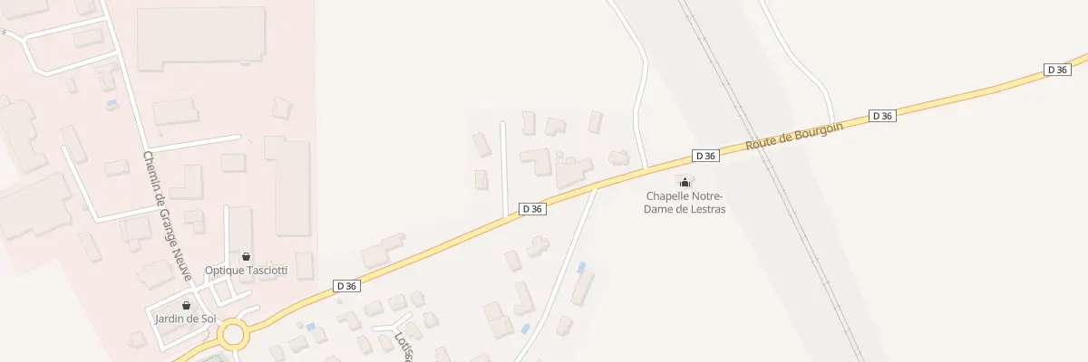 Plan du 11 Rte de Bourgoin à Diémoz