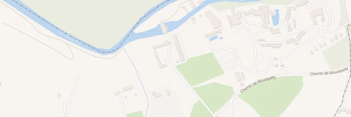 Plan du 155D Che de Mousquety à L’Isle-sur-la-Sorgue