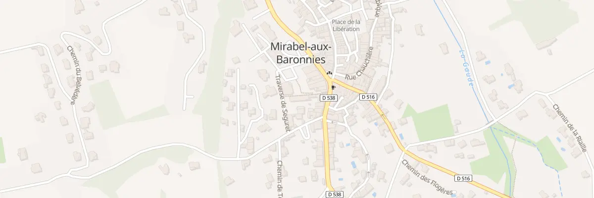 Plan du 5030 Rue Seguret à Mirabel-aux-Baronnies