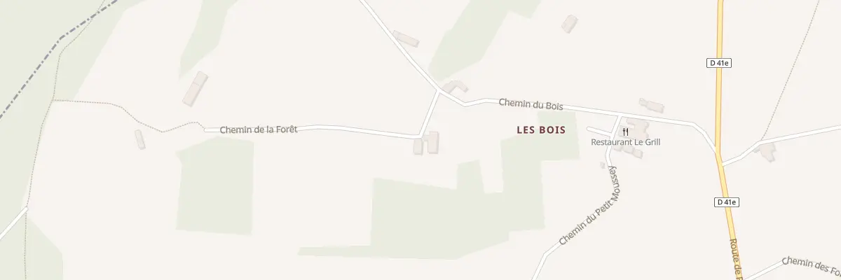 Plan du 9002 Chem du Petit Moussey à Villeneuve-de-Marc