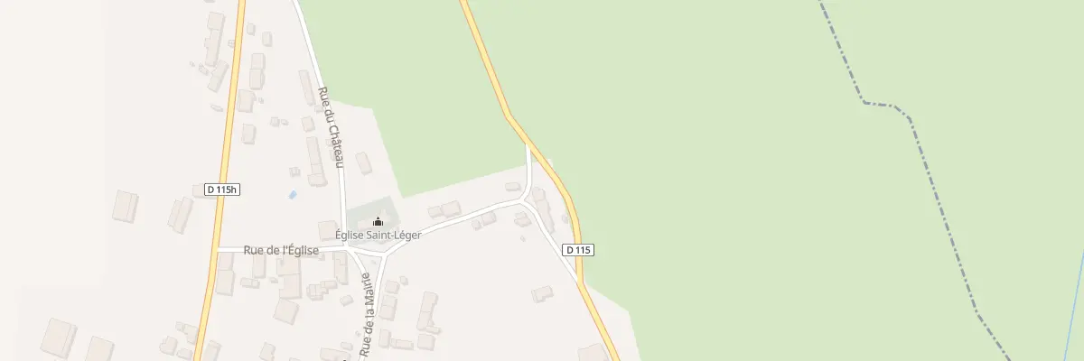 Plan du 3 Rue de Beuvais à Chivres