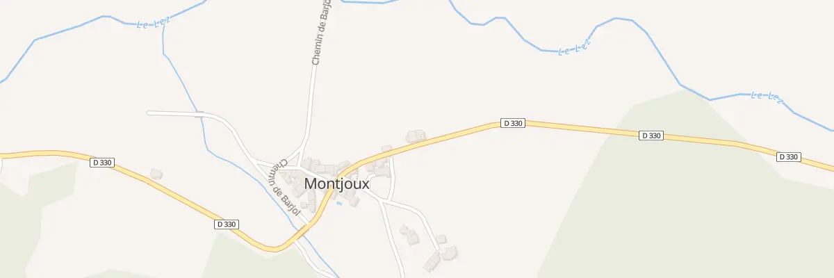 Plan du 1550 Rte Route de Roche St Secret à Montjoux