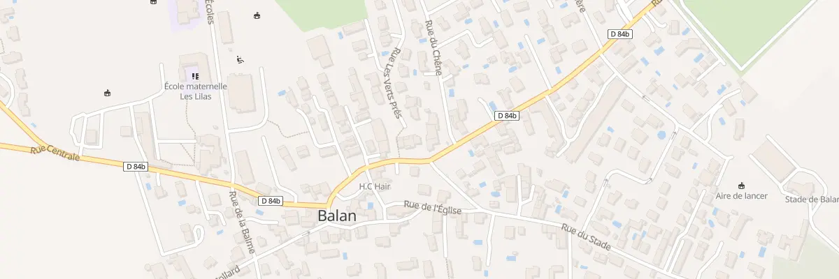 Plan du 18 Lot Les Verts Pres à Balan