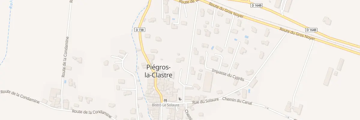 Plan du 5011A Le Village à Piégros-la-Clastre