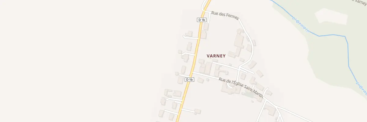 Plan du 7 Rue de la Varenne à Val-d’Ornain
