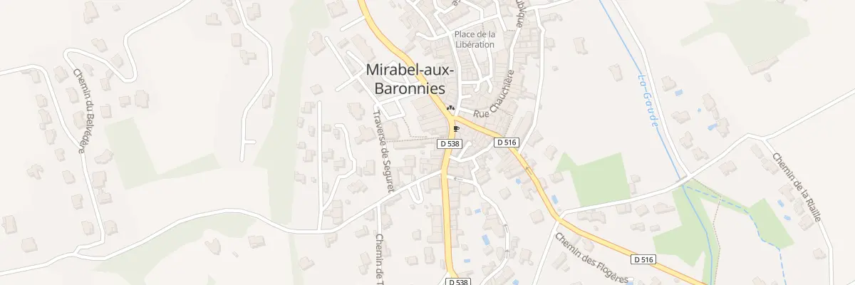 Plan du 5031 Rue Seguret à Mirabel-aux-Baronnies