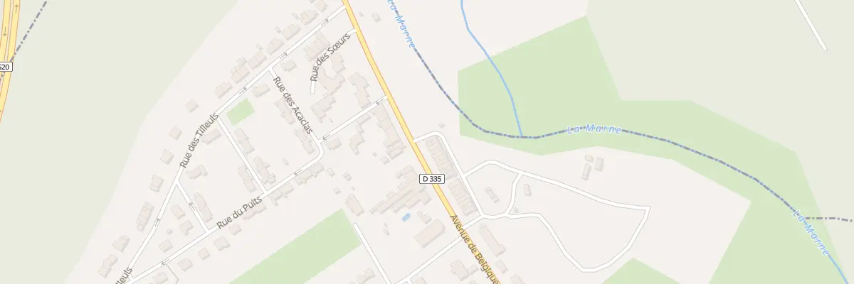 Plan du 9 Av de Belgique à Rachecourt-sur-Marne