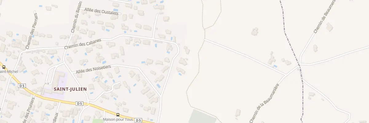 Plan du 6 Che du Vieux Moulin à Martigues