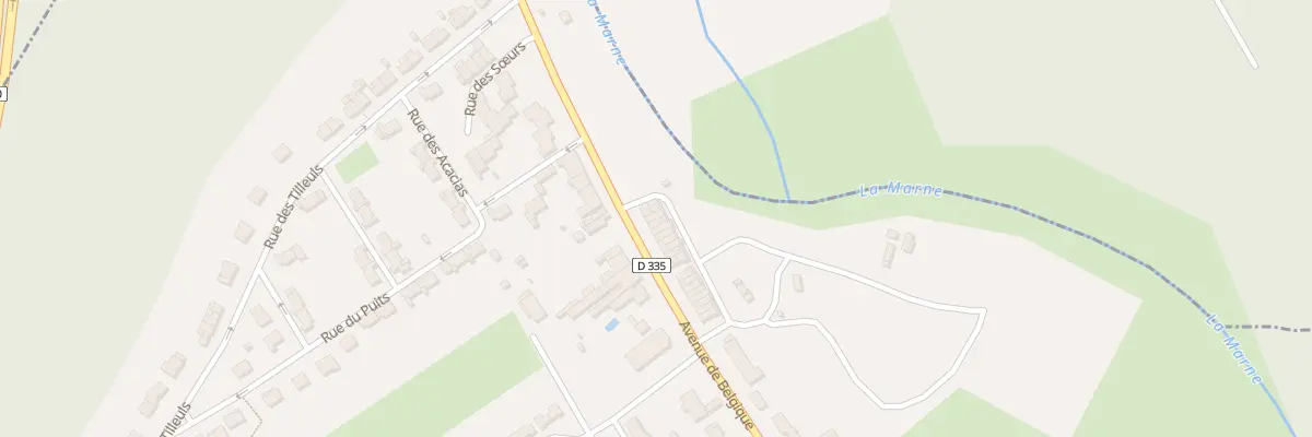 Plan du 13 Av de Belgique à Rachecourt-sur-Marne
