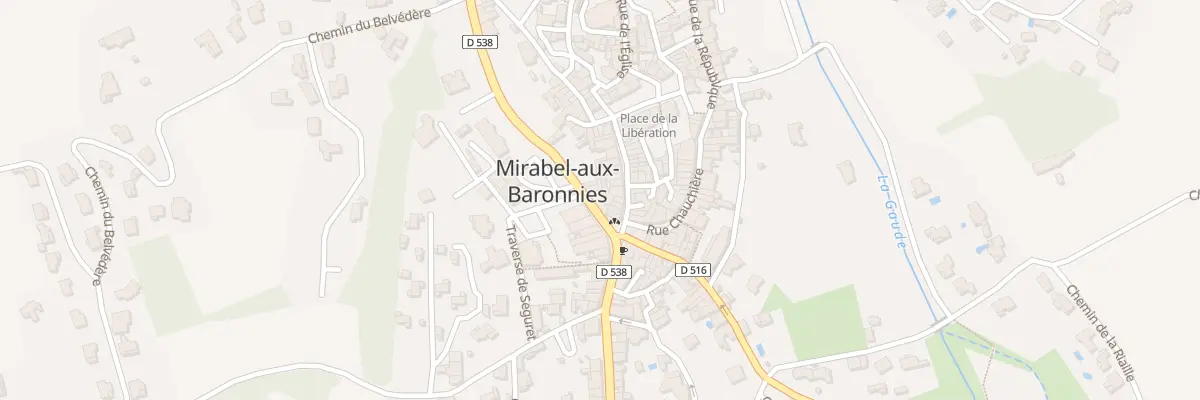 Plan du 37B Av de la Résistance à Mirabel-aux-Baronnies