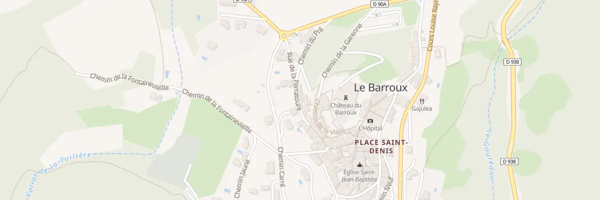 Plan du 6872 Le Village au Barroux
