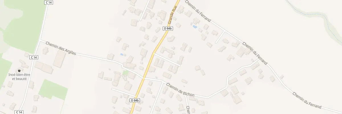 Plan du 680 Grande Rue à Bressolles