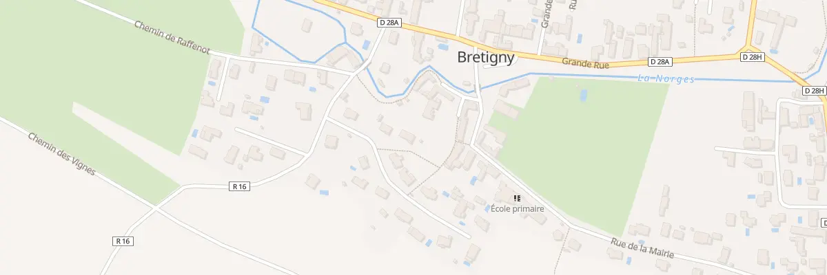 Plan du 32 Rue de la Combe sous les Roses à Bretigny