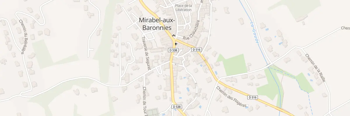 Plan du 51 Av de la Résistance à Mirabel-aux-Baronnies