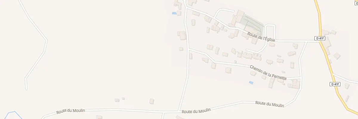 Plan du 331 Che de la Pernette à Villeneuve-de-Marc