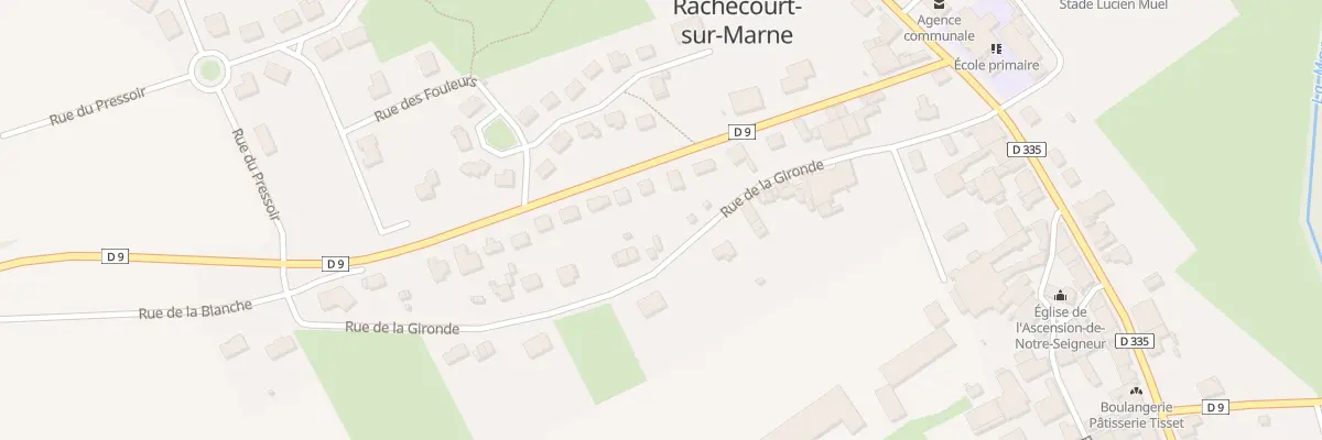 Plan du 19 Av de Wassy à Rachecourt-sur-Marne