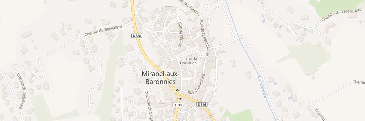 Plan du 5175 Pl de la Libération à Mirabel-aux-Baronnies