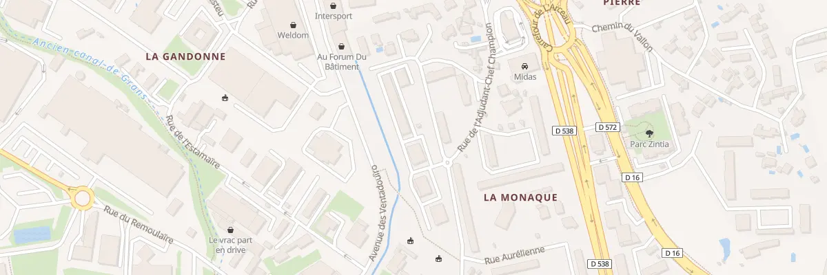 Plan du 9001 Res Les Arenes La Monaque à Salon-de-Provence