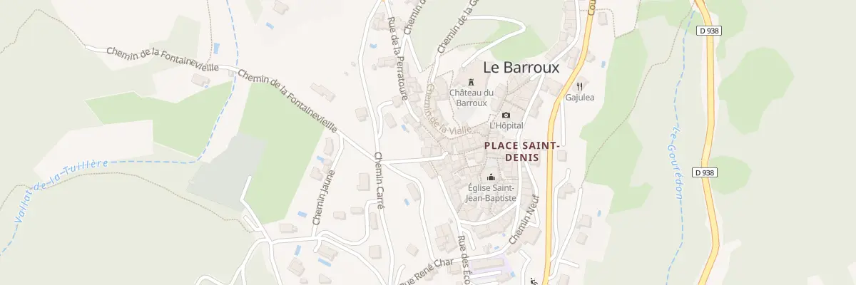 Plan du 5150 Le Village au Barroux