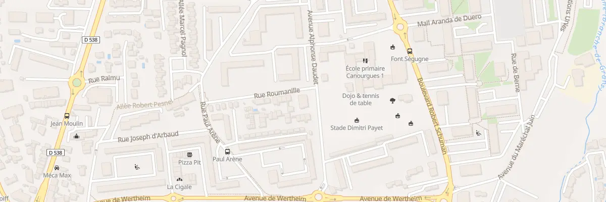 Plan du 35 Rue Roumanille à Salon-de-Provence