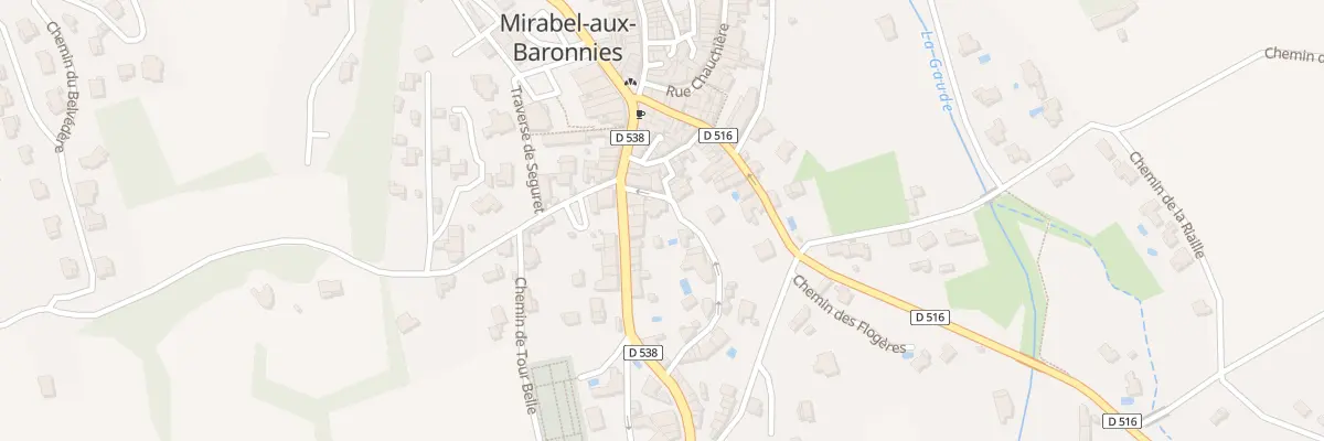 Plan du 5078 Rue des Pénitents à Mirabel-aux-Baronnies