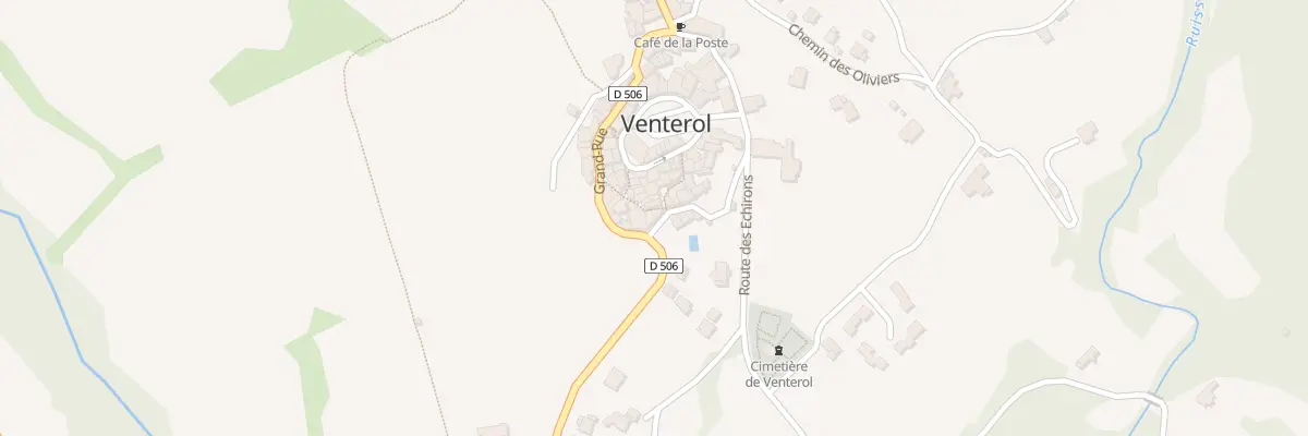 Plan du 5026 Rue de la Pousterle à Venterol