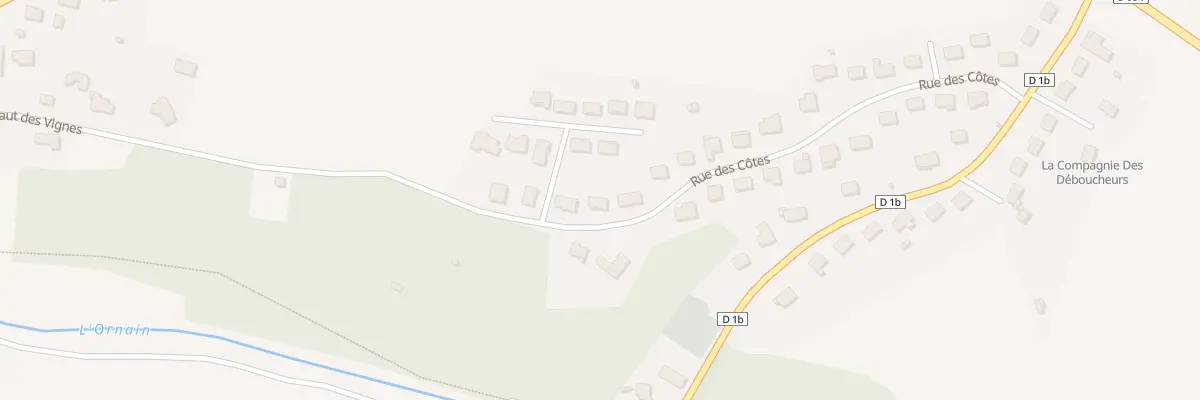 Plan du 28 Rue des Côtes à Val-d’Ornain