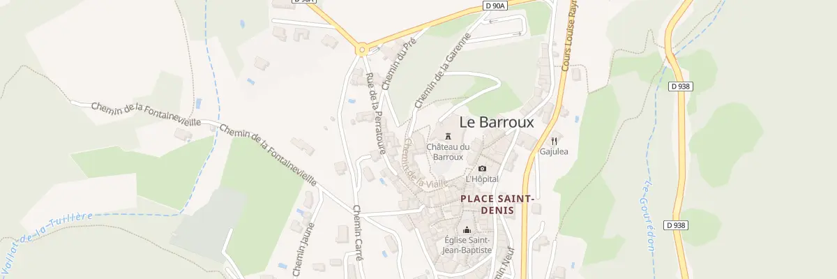 Plan du 5176 La Vialle au Barroux