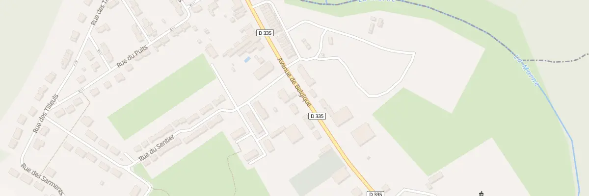Plan du 44 Av de Belgique à Rachecourt-sur-Marne