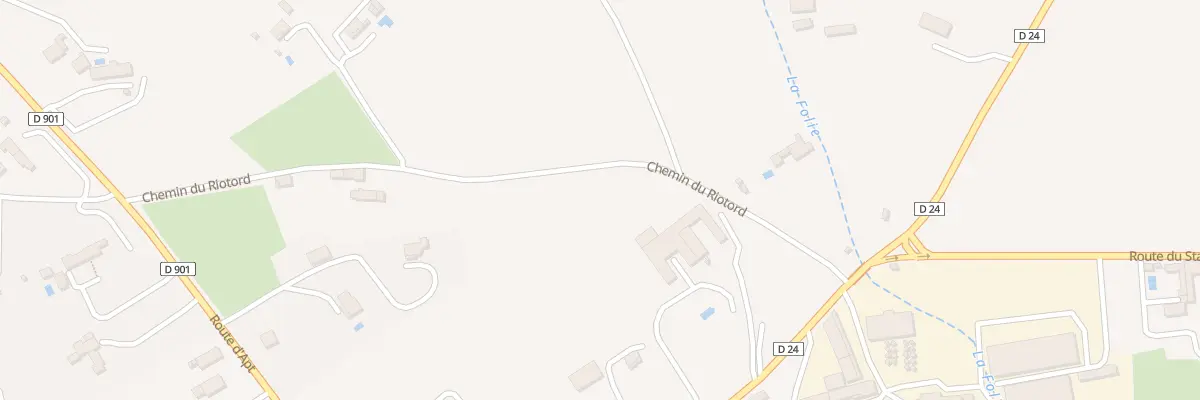 Plan du 87C Che du Riotord à Lagnes