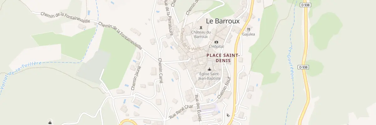 Plan du 5187 Rue de la Peratoure au Barroux
