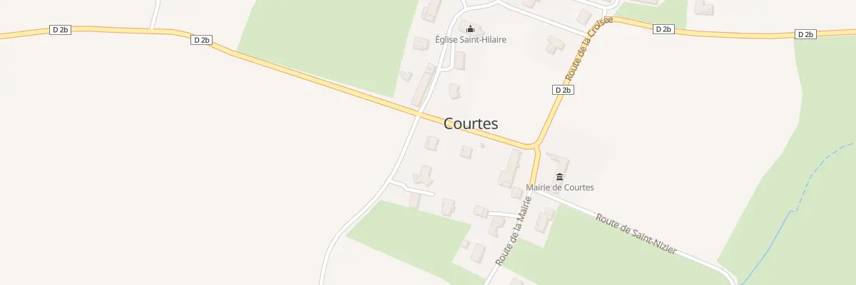 Plan du 19 Rte de la Grange Baron à Courtes