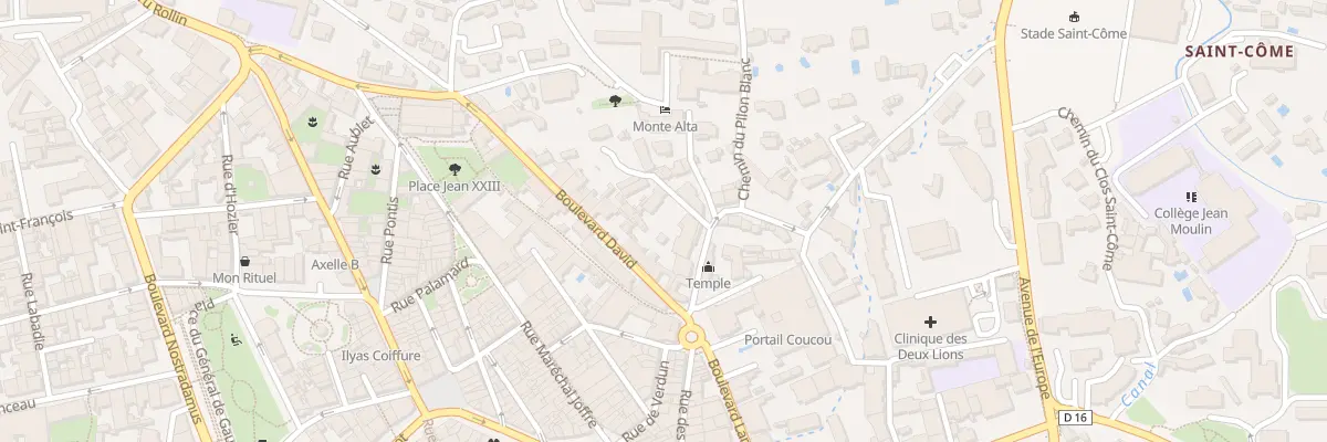 Plan du 57 Rue de Nice à Salon-de-Provence