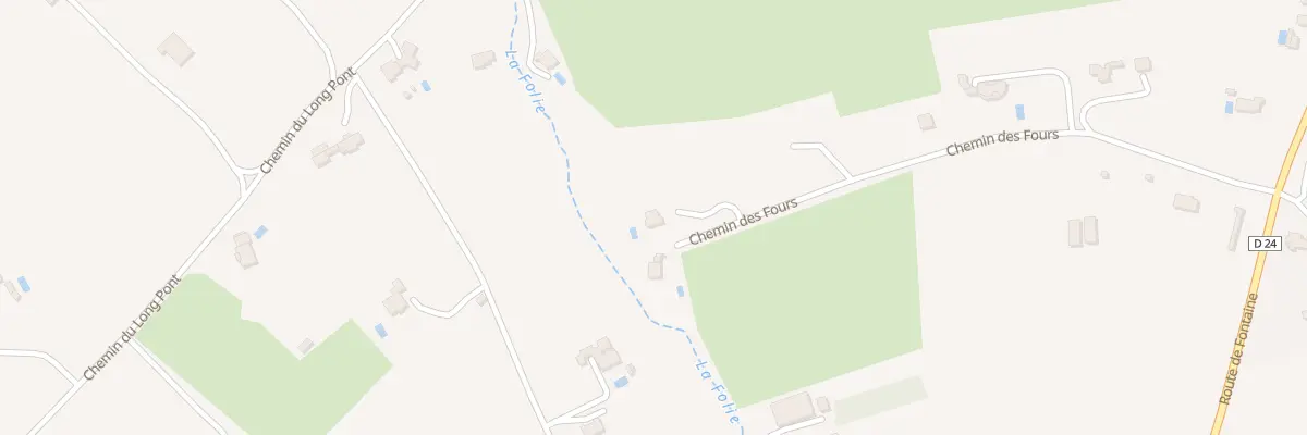 Plan du 480 Che des Fours à Lagnes
