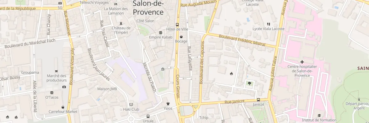 Plan du 140 Rue Lafayette à Salon-de-Provence