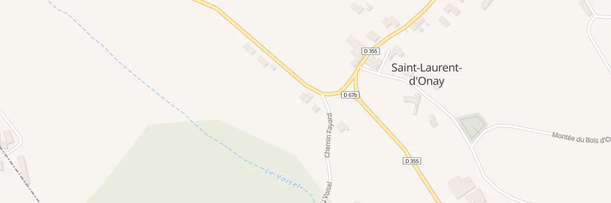 Plan du 105 Rte de Crepol à Saint-Laurent-d’Onay