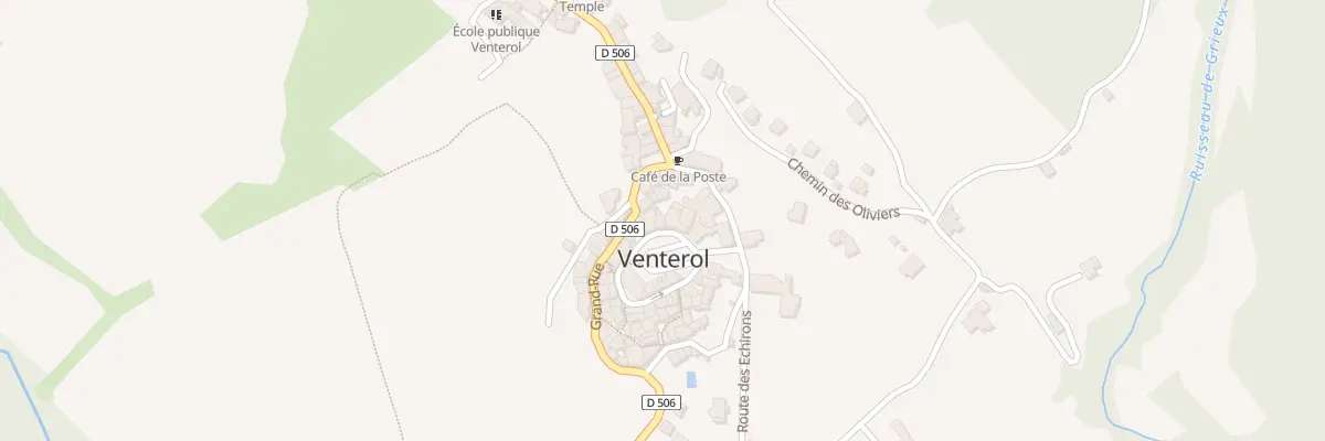Plan du 5067 Rue Bel Air à Venterol