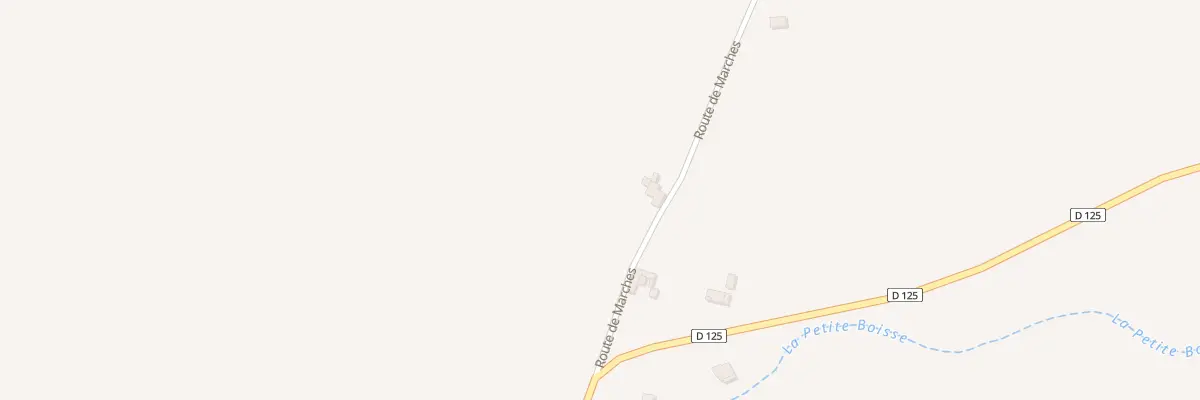 Plan du 145 Rte de Marches à Charpey