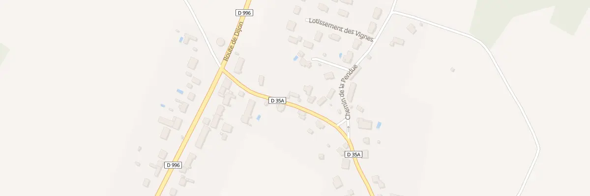 Plan du 119 Rue Balandiere à Auvillars-sur-Saône